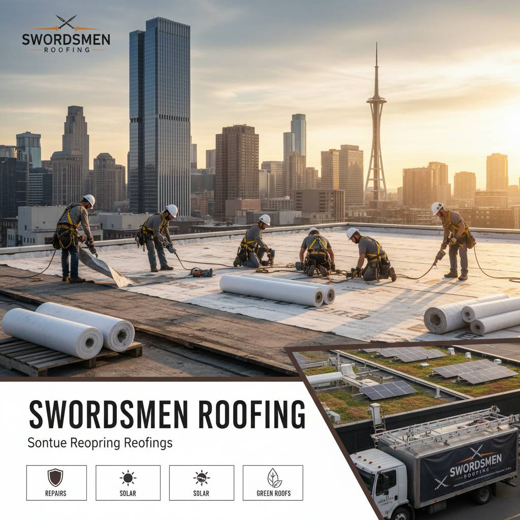 Services and systems offered by Swordsmen Roofing
